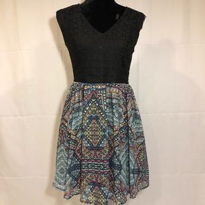 Xhilaration Fit-N-Flair Dress